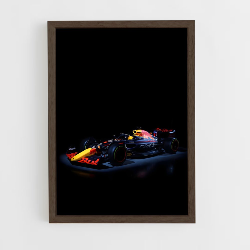Poster Red Bull Racing RB18 – affiche Voitures de Formule 1 (vue 5)